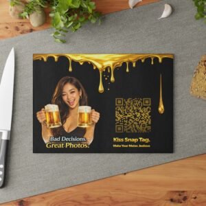 Pour-Your-Design-Into-Your-Brand-Bad-Decisions-Great-Photos-Glass-Placemat – Get your brand online | ThePour.Shop