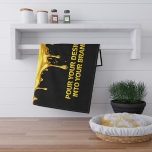 Pour-Your-Design-Into-Your-Brand-Gold-Drip-Tea-Towel – Get your brand online | ThePour.Shop
