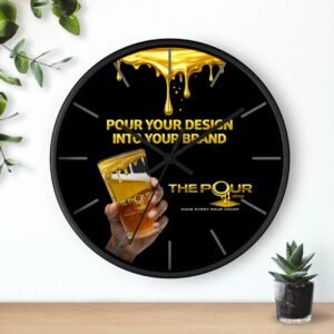 Pour-Your-Design-Into-Your-Brand-The-Pour-Wall-Clock – Get your brand online | ThePour.Shop