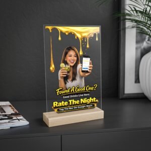 Pour-Your-Design-Into-Your-Brand-Found-A-Good-One-Rate-The-Night-Acrylic-Sign – Get your brand online | ThePour.Shop