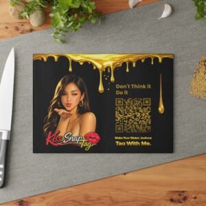 Pour-Your-Design-Into-Your-Brand-Dont-Think-It-Do-It-QR-Glass-Placemat – Get your brand online | ThePour.Shop