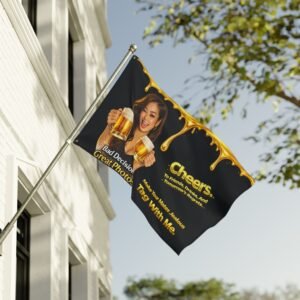 Pour-Your-Design-Into-Your-Brand-Cheers-Bad-Decisions-Great-Photos-Nightlife-Flag – Get your brand online | ThePour.Shop