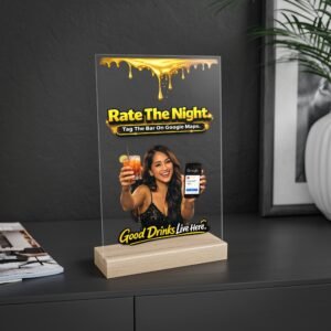 Pour-Your-Design-Into-Your-Brand-Rate-The-Night-Google-Maps-Acrylic-Photo-Sign – Get your brand online | ThePour.Shop