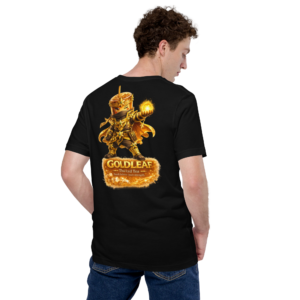 Goldleaf-Unisex-Tshirt – Infinity Coffee | ThePour.Shop